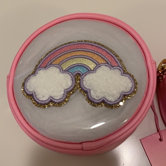 🎉ONE LEFT!🎉 Stoney Clover Lane x Target Rainbow Patch Mini Circle Pouch - Picture 7 of 14